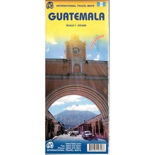 Item #10025 Guatemala: Travel Map