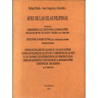 Item #10213 Aves de Las Islas Filipinas. Jose Gogorza Y. Gonzalez