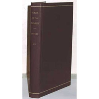 Item #10555 Check-list of Birds of the World, Volume VII. James L. Peters