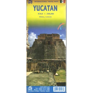 Item #10682 Yucatan: Travel Map [Waterproof
