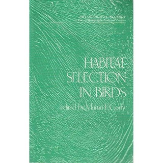 Item #10787 Habitat Selection in Birds. Martin L. Cody
