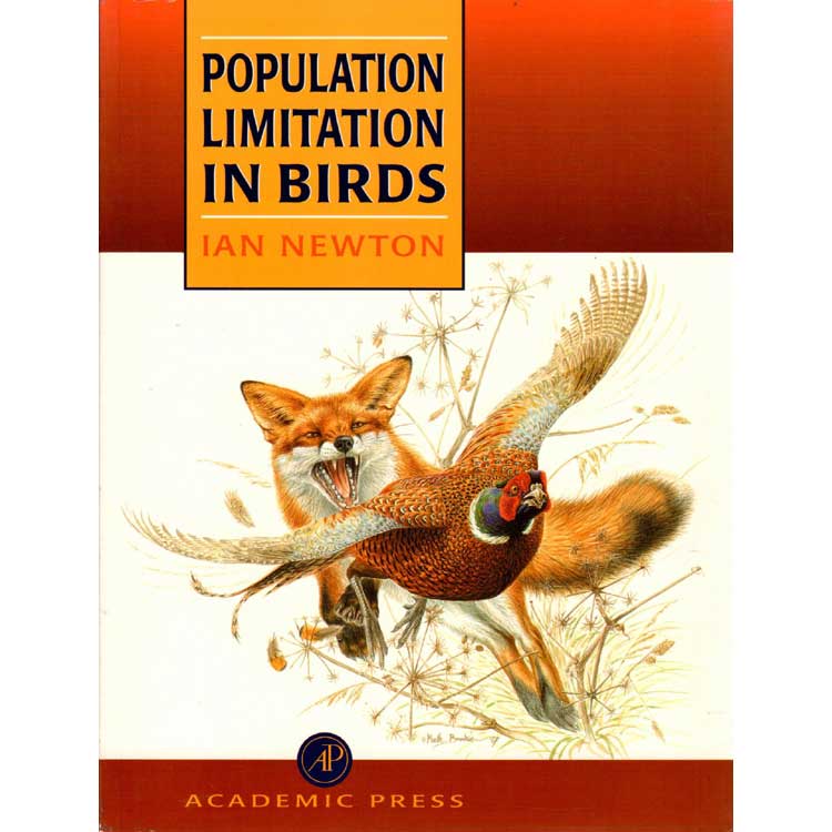 Item #10802P Population Limitation in Birds. Ian Newton.