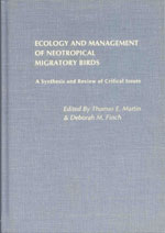 Item #10823 Ecology and Management of Neotropical Migratory Birds: A Synthesis and Review of...