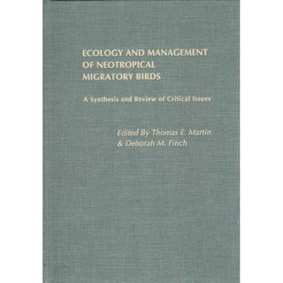 Item #10823U Ecology and Management of Neotropical Migratory Bird- [HC]. Thomas E. Martin,...