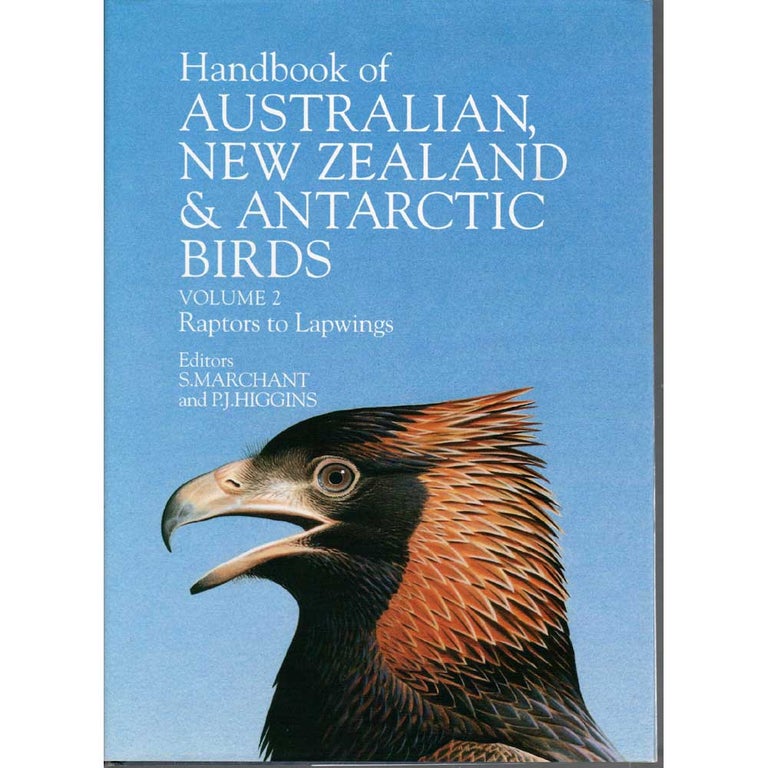 Item #10838 Handbook of Australian, New Zealand & Antarctic Birds. Volume 2: Raptors to Lapwings [HANZAB]. S. Marchant, P. J. Higgins, S. J. J. F. Davies.