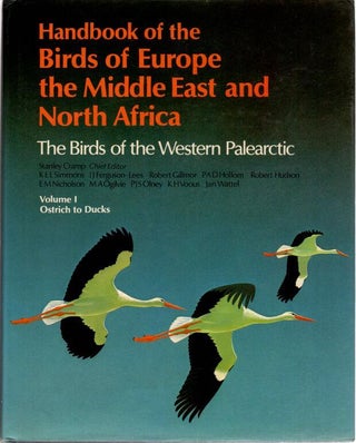Item #10897 Handbook of the Birds of Europe, the Middle East, and North Africa. Volume 1. Stanley...