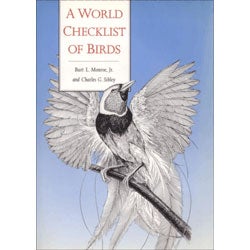 Item #11053U A World Checklist of Birds [Used]. Burt L. Jr. Monroe, Charles G. Sibley