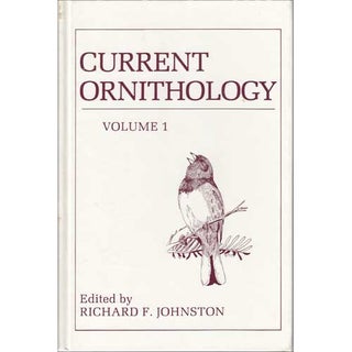 Item #11097 Current Ornithology: Volume 1. Richard F. Johnston