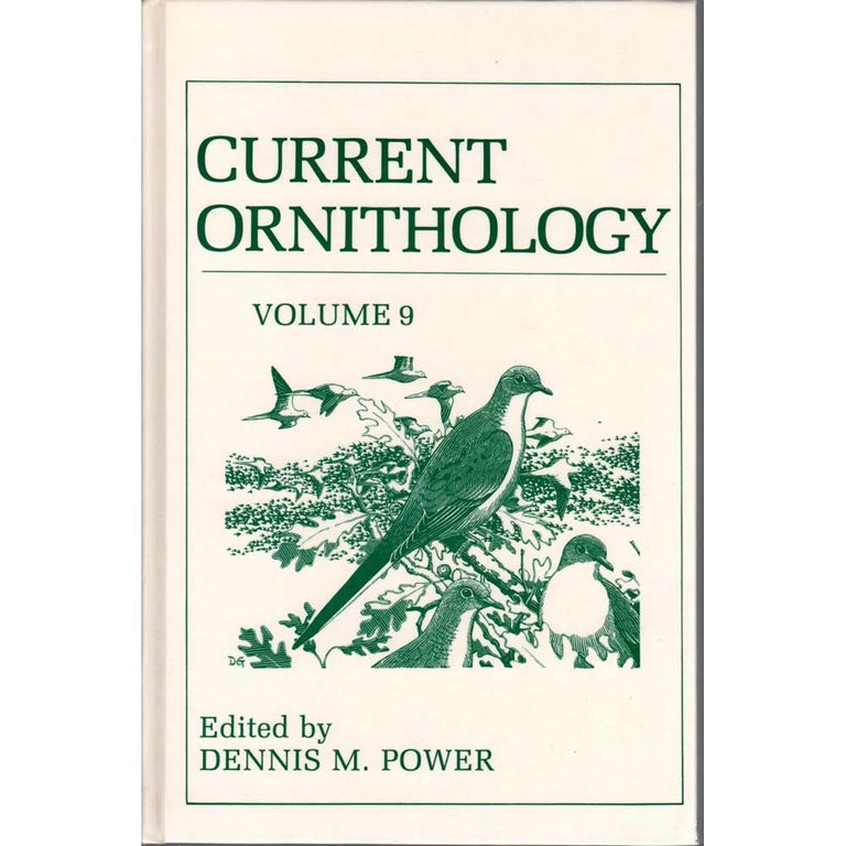 Item #11107U Current Ornithology: Volume 9. Dennis M. Power.