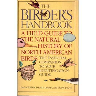 Item #11292U The Birder's Handbook: A Field Guide to the Natural History of North American Birds....