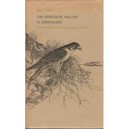 Item #11756 The Peregrine Falcon in Greenland: Observing an Endangered Species. James T. Harris.