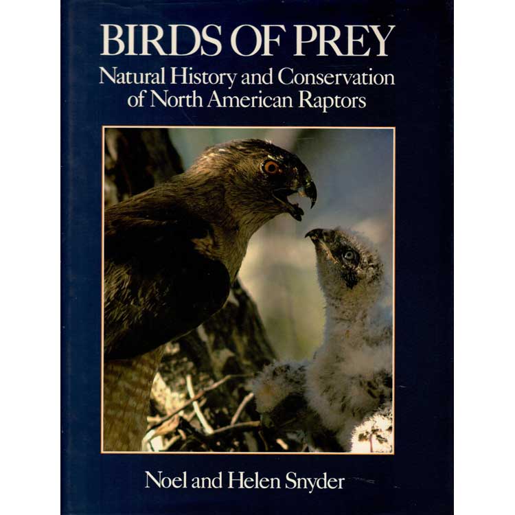 Item #11976H Birds of Prey: Natural History and Conservation of North American Raptors. Noel F. R. Snyder, Helen A. Snyder.