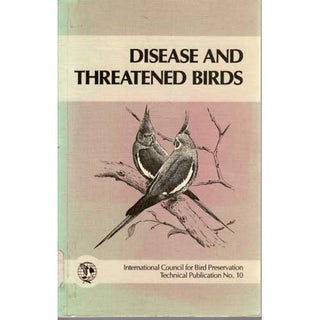 Item #12172 Disease and Threatened Birds. J. E. Cooper
