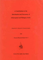 Item #12455 A Contribution to the Distribution and Taxonomy of Afrotropical and Malagasy Birds....