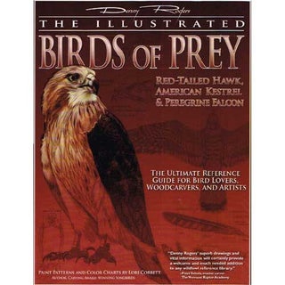 Item #12701 The Illustrated Birds of Prey: Red-tailed Hawk, American Kestrel and Peregrine...