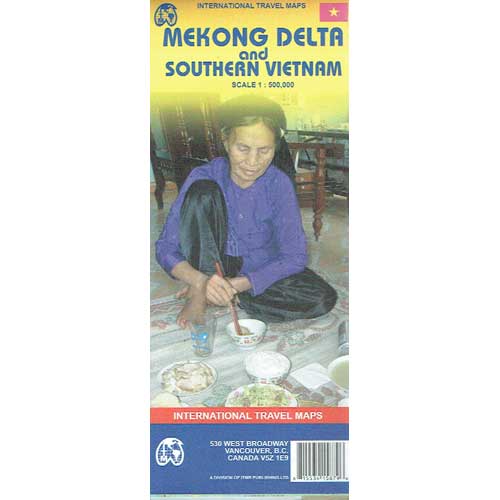 Item #13358 Mekong Delta and Southern Vietnam: Travel Map