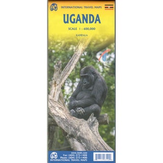 Item #13362 Uganda: Travel Map