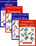 Item #13395 The Hummingbirds of North and Central America (set of four pamphlets). Ernest P. EDWARDS