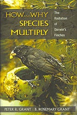 Item #13450 How and Why Species Multiply: The Radiation of Darwin's Finches [PB]. Peter R. GRANT,...