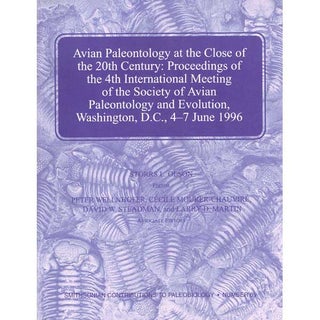 Item #13549 Avian Paleontology at the Close of the 20th Century. Storrs L. OLSON