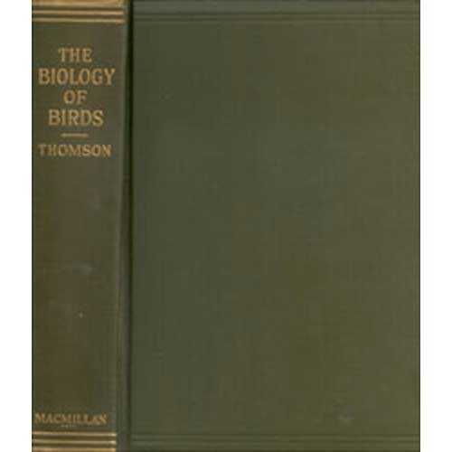 Item #14077 The Biology of Birds. J. Arthur Thomson.