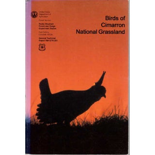 Item #14201 Birds of Cimarron National Grassland. Ted T. Cable