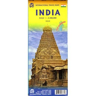 Item #14453 India: Travel Map