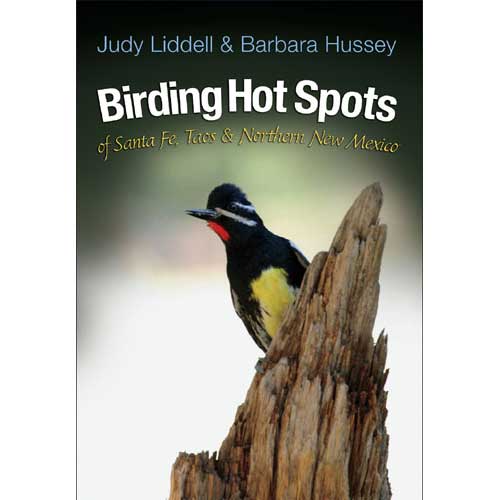 Item #14476 Birding Hot Spots of Santa Fe, Taos and Northern New Mexico. Judy Liddell, Barbara Hussey.