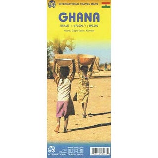 Item #14543 Ghana: Travel Map