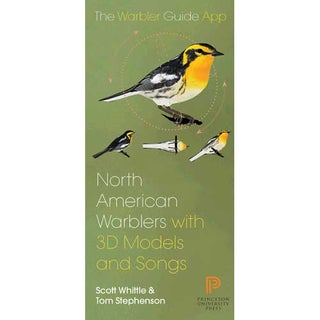 Item #14679 North American Warbler Fold-out Guide. Scott Whittle, Tom Stephenson
