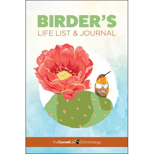 Item #14937 Birder's Life List & Journal. Rigel Stuhmiller Cornell Lab of Ornithology.