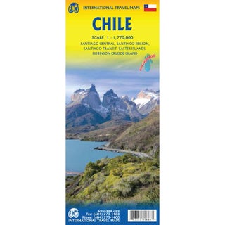 Item #15186 Chile: Travel Map