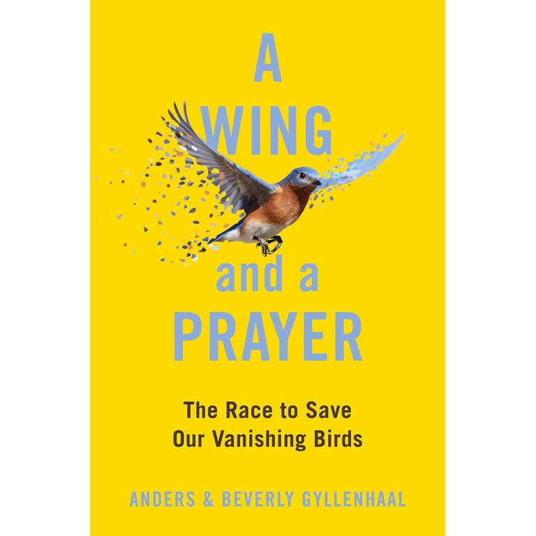 Item #15331 A Wing and a Prayer: The Race to Save Our Vanishing Birds. Anders Gyllenhaal.