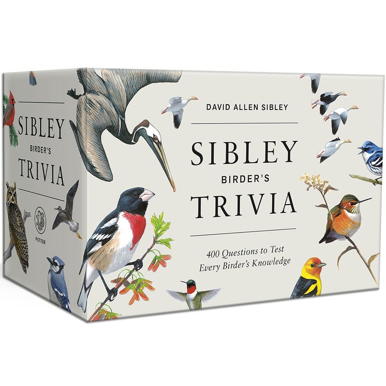 Item #15353 Sibley Birder's Trivia: A Card Game: 400 Questions to Test Every Birder's Knowledge. David Allen Sibley.