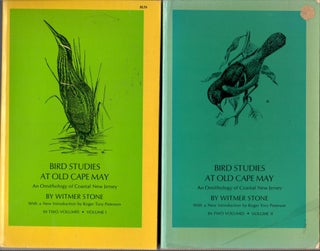 Item #AH2337 Bird Studies at Old Cape May: An Ornithology of Coastal New Jersey. Witmer Stone