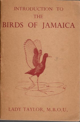 Item #AH2402 Introduction to the Birds of Jamaica. Lady Taylor