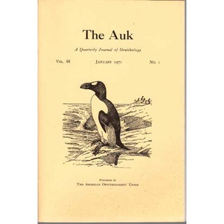 Item #Auk88-1 A Field Study of the Wrenthrush Zeledonia Coronata. John Hunt