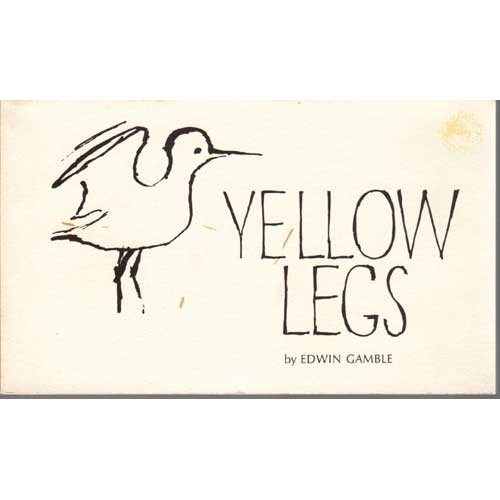 Item #B182 Yellow Legs. Edwin Gamble.