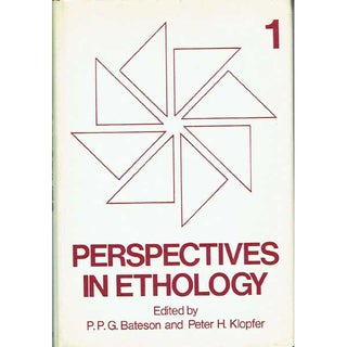 Item #B285 Perspectives in Ethology. Volume 1. P. P. G. Bateson, Peter H. Klopfer