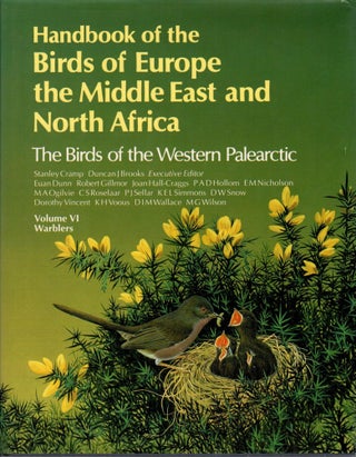 Item #BWPVIU Handbook of the Birds of Europe, the Middle East and North Africa: The Birds of the...