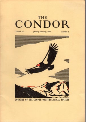 Item #Condor65-1 Recent History and Ecology of the Laysan Duck. Richard E. Warner
