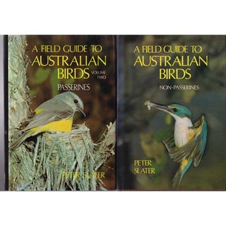 Item #D132 A Field Guide to Australian Birds: Two Volume Set. Peter Slater