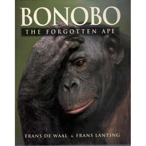 Item #D378 Bonobo: The Forgotten Ape. Frans De Waal, Frans Lanting.