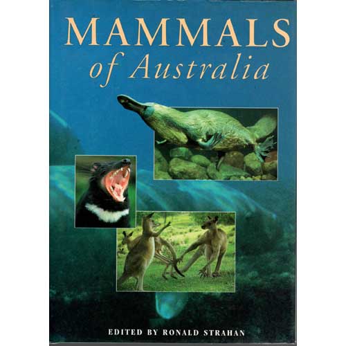 Item #D478 Mammals of Australia. Ronald Strahan.