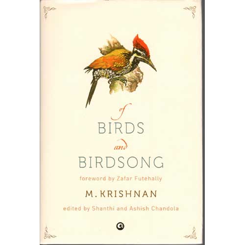 Item #D573 Of Birds and Birdsong. Krishnan.