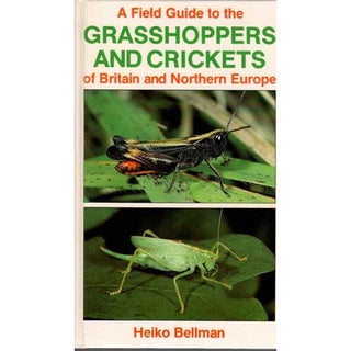 Item #E244 A Field Guide to Grasshoppers and Crickets of Britain and Northern Europe. Heiko Bellman