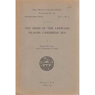 Item #E359 The Birds of the Leeward Islands, Caribbean Sea. Charles B. Cory