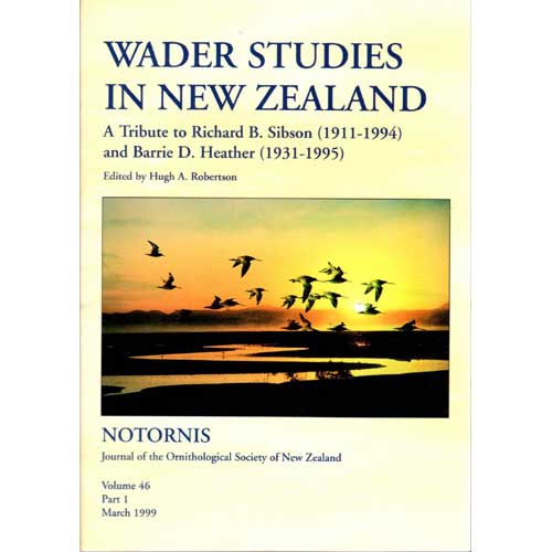 Item #E437 Wader Studies in New Zealand. Paul M. Sager.