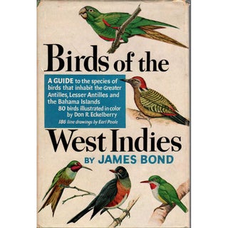 Item #G016 Birds of the West Indies. James Bond