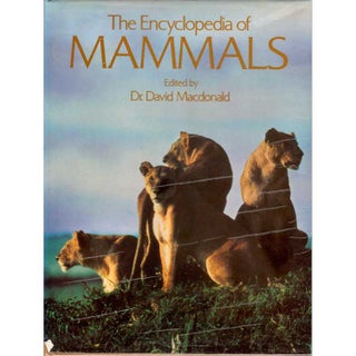 Item #G048 The Encyclopedia of Mammals. David Macdonald